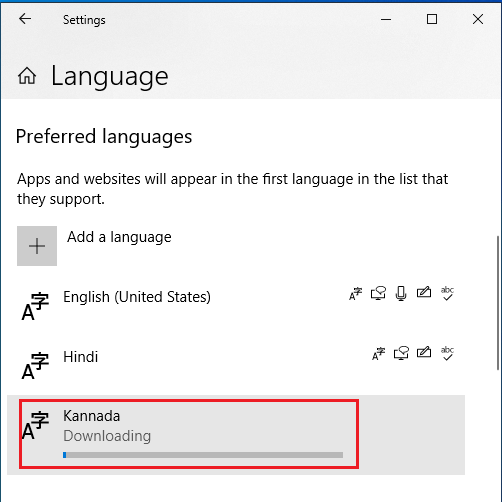 kannada language download in windows 10
