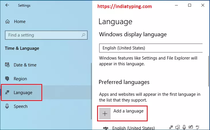 Installation Kannada Inscript keyboard Windows10