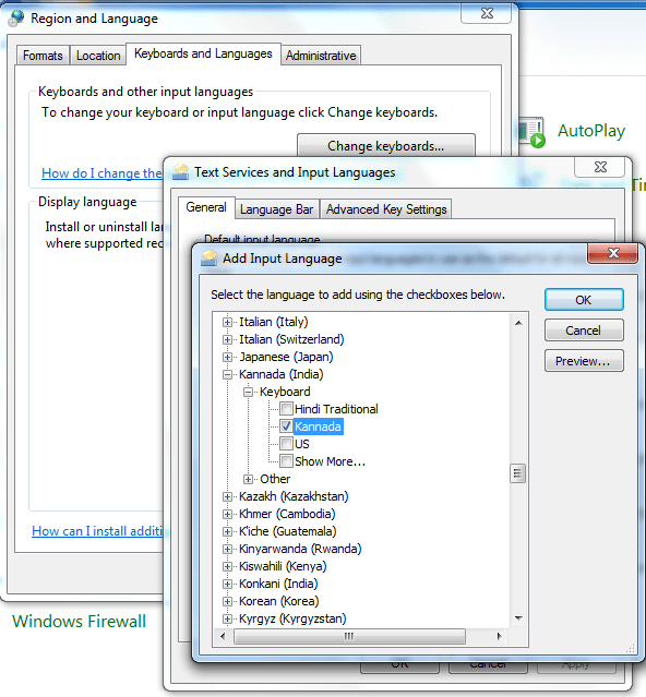 kannada inscript keyboard enable